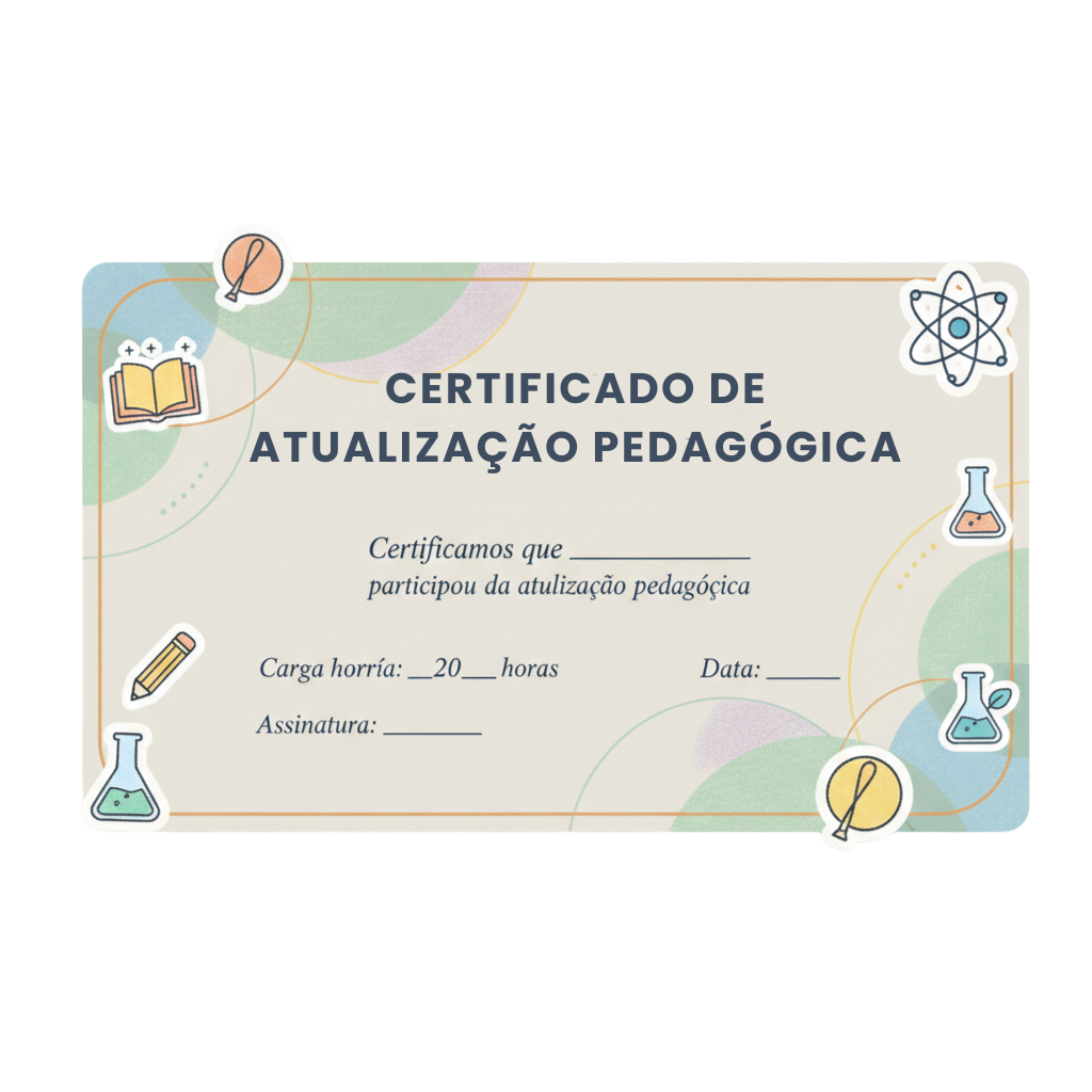 Certificado de Atualização Pedagógica